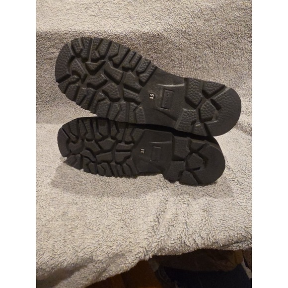 Ropers Women's Red And Black Boot With Flower Stiching Ostrich Print Size 5.5 - Picture 7 of 7